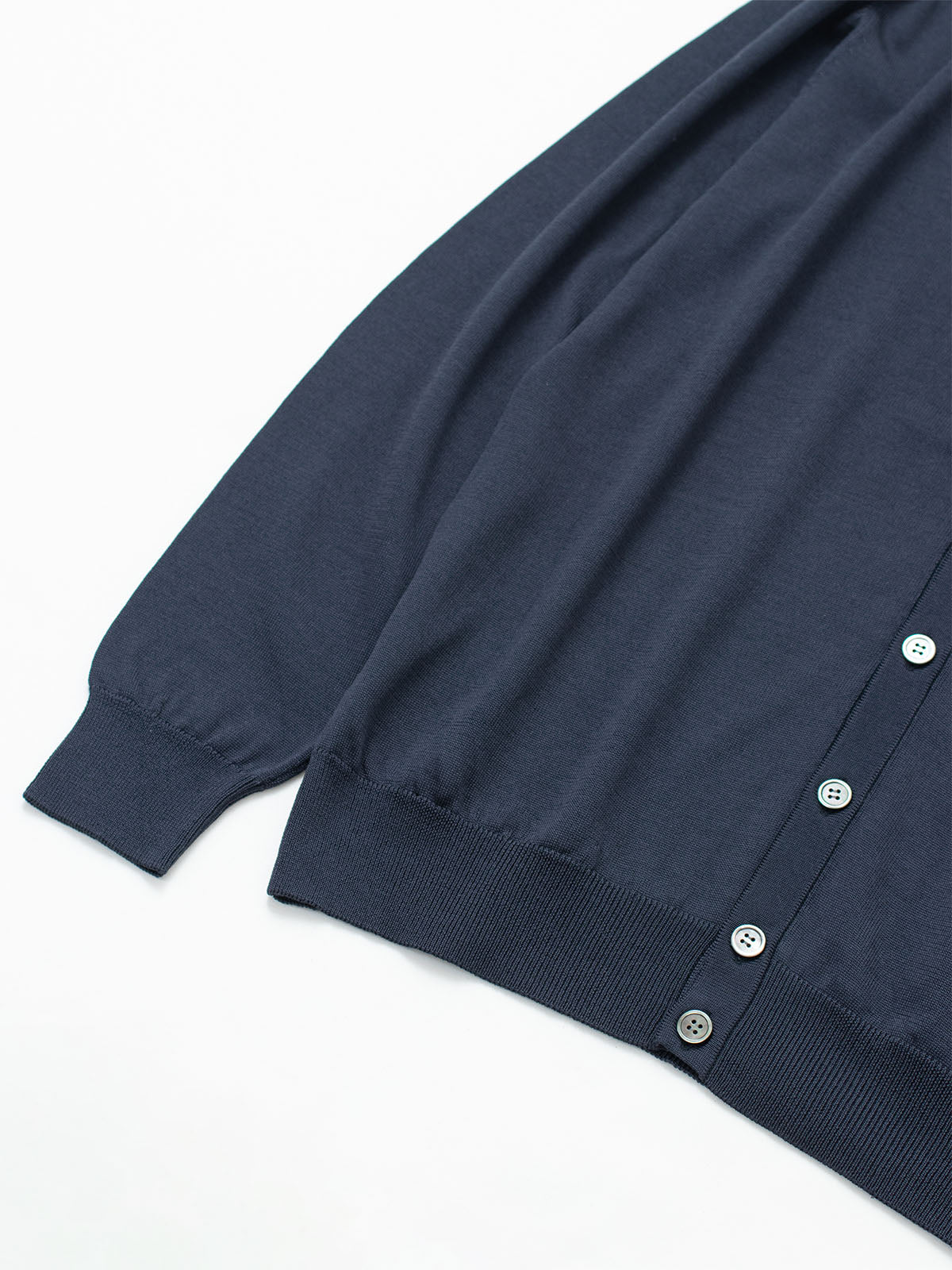 Washable Silk cardigan｜Men