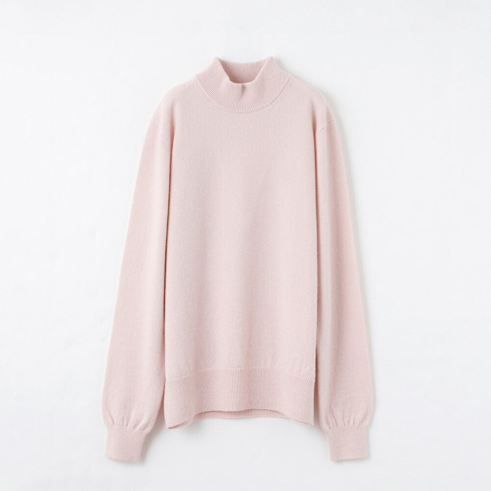 Cashmere relax high-necked sweater