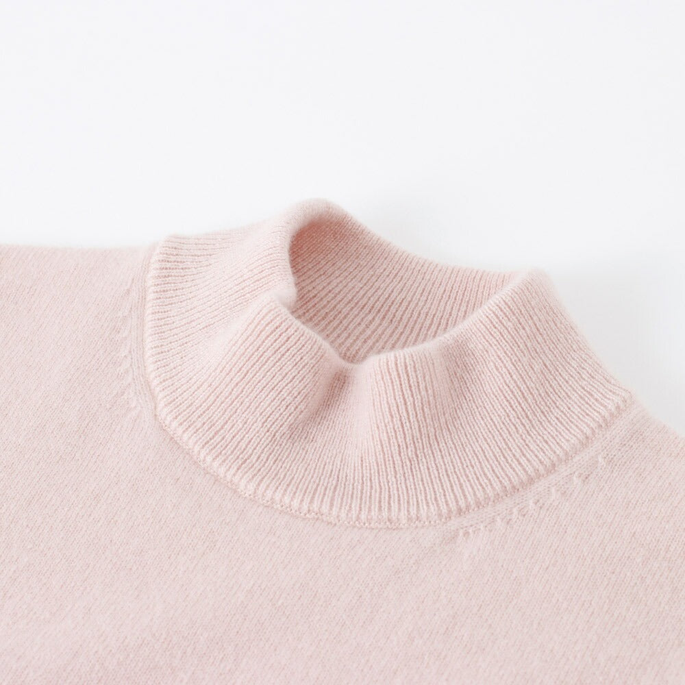 Cashmere relax high-necked sweater