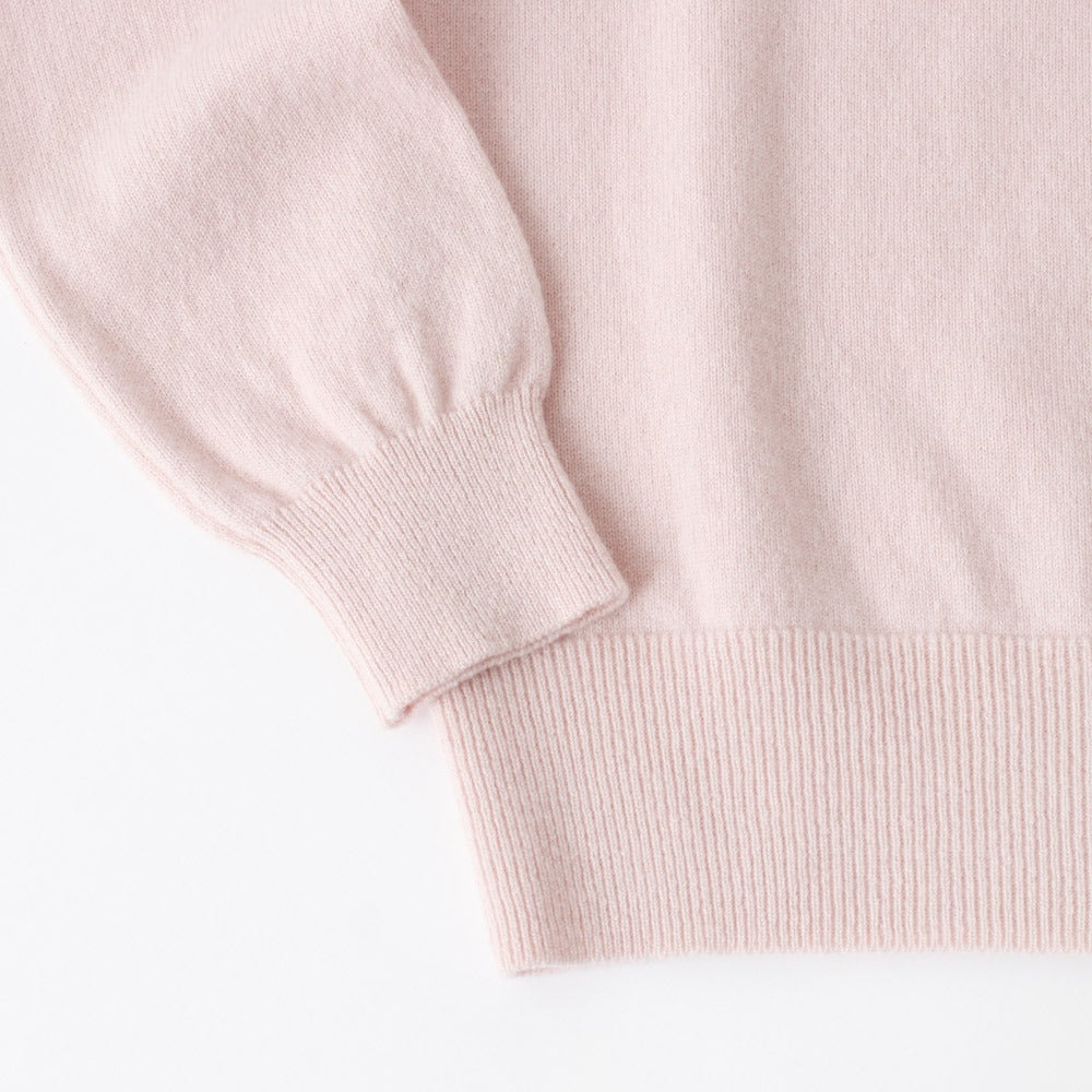 Cashmere relax high-necked sweater