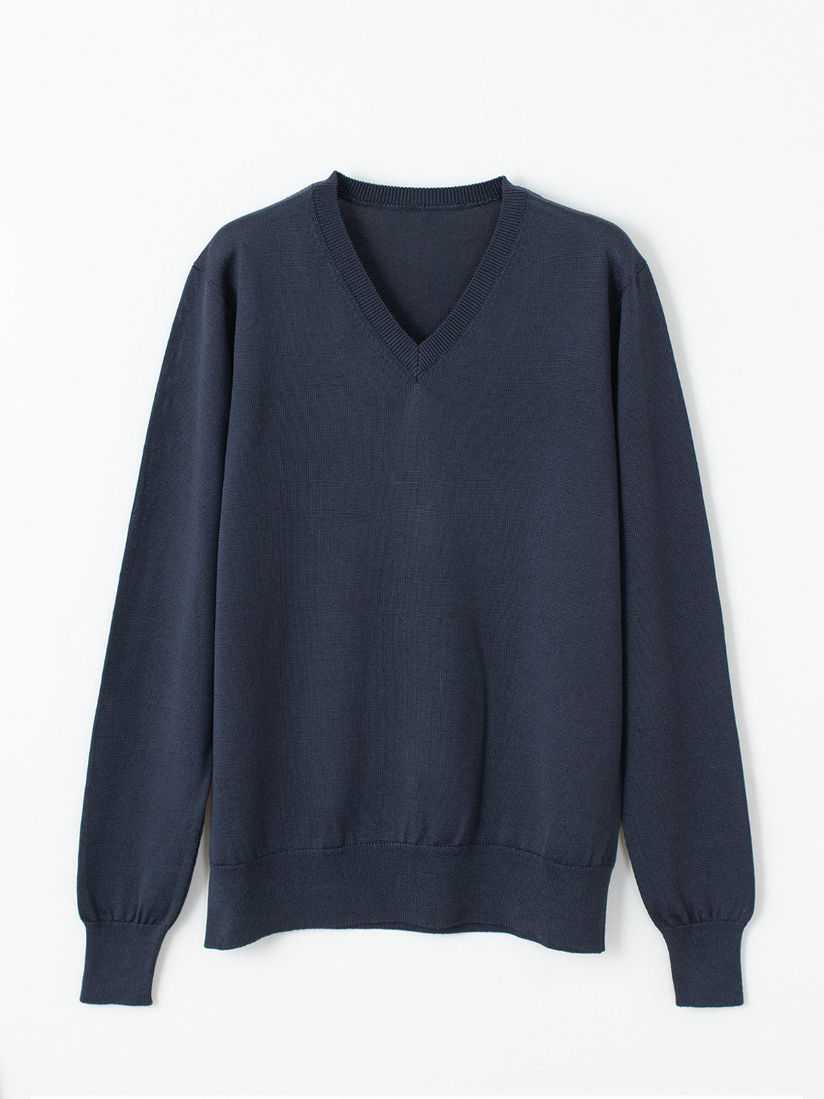 Washable Silk v-neck sweater｜Women